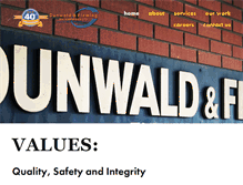 Tablet Screenshot of dunwaldandfleming.com